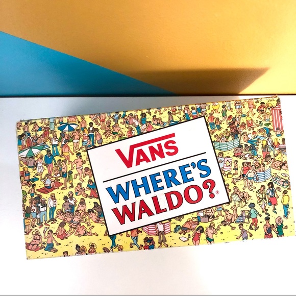 📌SOLD📌Vans X Where’s Waldo | Slip-Ons Limited Edition Sold Out Style Kids - Picture 12 of 13